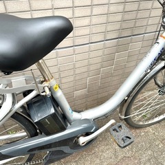 新生活応援SALE本日限定🉐🈹東京23区配達無料🌈15.4Ah大容量🚲新基準 ヤマハ　パスギア　15.4Ah リチウム 電動自転車 中古　BS 5260の画像
