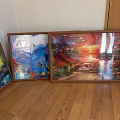 ジグソーパズル　フレームの画像