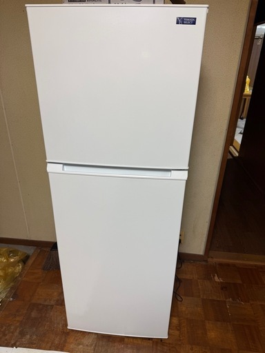 ヤマダ 2ドア冷蔵庫 225L YRZ-F23G1