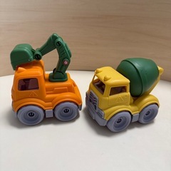 働く車　2個セットの画像