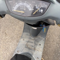 格安　ホンダ　HONDA 希少　セル始動　スーパーディオ  dio af28 zx  ベース　2スト　ディスクブレーキ　原付　速いの画像