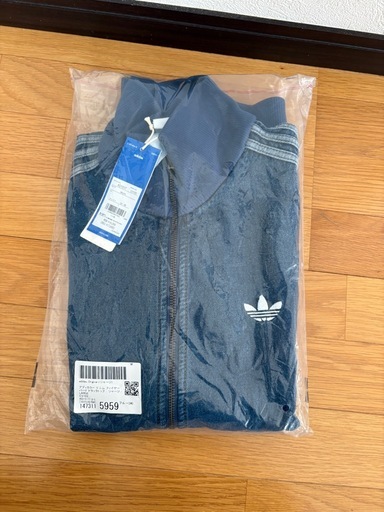 adidas アディダス　　デニムジャージ　Lサイズ　新品
