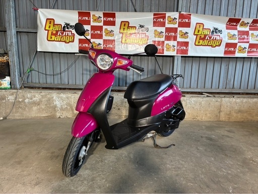 低走行❗️スズキ レッツ LETS CA4AA 1142km 原付 4スト 無料配送有 現状販売 現車確認必須❗️ バンガレージ神奈川