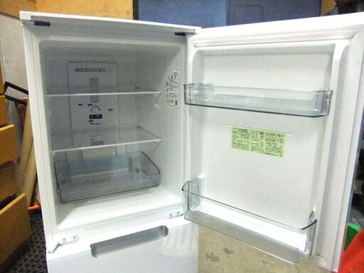 2025年製 SHARP 2ドア 冷蔵庫 152L  つけかえどっちもドア SJ-GD15P ガラスドア ホワイト 白 シャープ 札幌