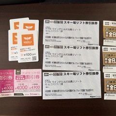 ウイングヒルズ　平日リフト券＋温泉入浴券　の画像