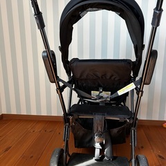ネビオ　二人乗りベビーカー　折りたたみの画像