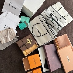 ブランド化粧箱　紙袋の画像