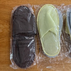 防災用、アメニティスリッパ、大人用2個、子供用4個 の画像