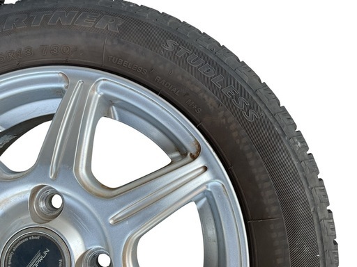 【スタッドレス4本セット】155/65R13 BRIDGESTONE ICEPARTNER
