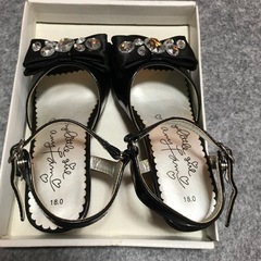 18センチ黒入学式に如何ですかの画像