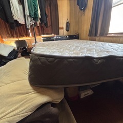 【ダブルマットレス】厚さ20cm コイルスプリングの画像