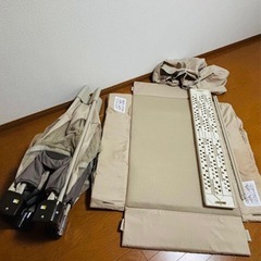 付属品完備！説明書付き アップリカ ベビーベッド ココネルエアーの画像