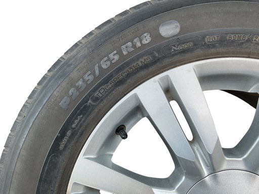 【18インチアルミ付き】MICHELIN LATITUDE TOUR HP 235/65R18 タイヤホイール4本セット