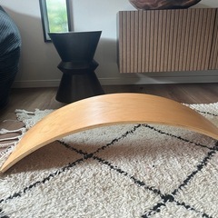 木製バランスボードの画像