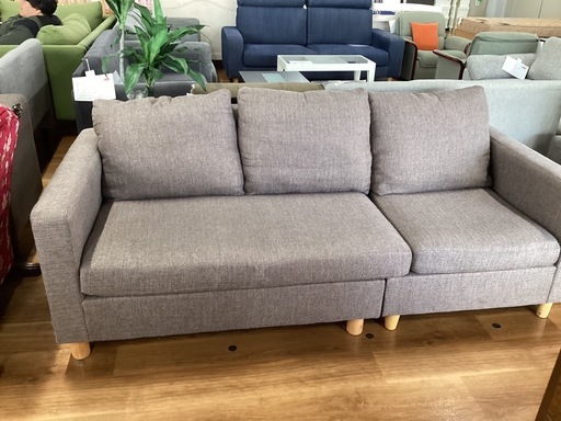 三人掛けソファ【町田市再生家具】　253591