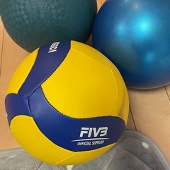 バレーボールとドッジボール用ボールなど３個セットの画像