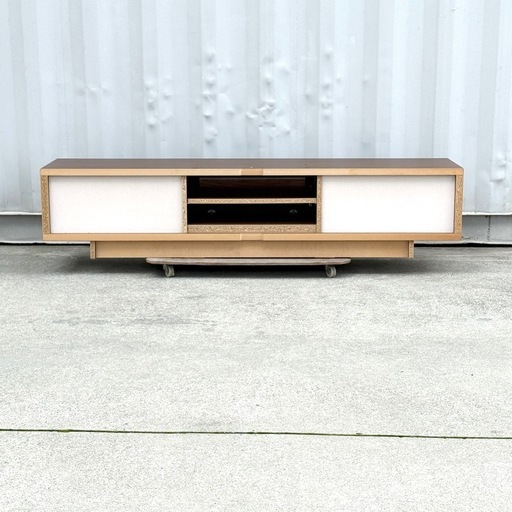 FSJ19◇モーブル◇テレビボード◇幅180cm◇天然木◇無垢材◇国産◇ローボード◇テレビ台◇大川家具
