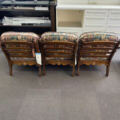 店頭引き渡し 美品 タグ有 キツツキマーク 飛騨産業 3人掛け ソファー ソファ チェア 椅子 イス の画像