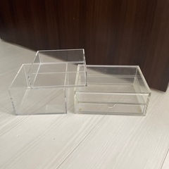 無印収納セット（100均の物もあり）の画像