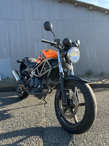 まだお取引可能！HONDA VTR250 FI 実働 バッテリー、ヘッドライト、チェーン等新品交換　最短で即日の配送も可能ですのでご相談ください 低燃費、安心のインジェクション車で春のツーリング！　