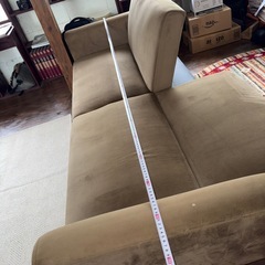 ソファベッド モスグリーン の画像