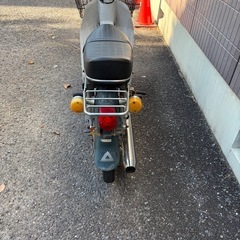 スーパーカブ 50改90珍しいキャストホイール付きの画像