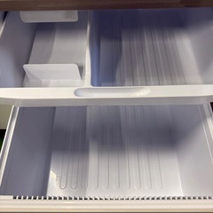 Z4061 冷蔵庫 SHARP 350L 3ドア 中型 大型 高年式 2022年製 両開き シャープ SJ-X355H-N ゴールド ファミリータイプ 冷凍冷蔵庫の画像