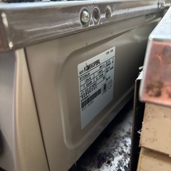 二口ガスコンロ　魚グリル付の画像