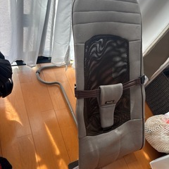 リッチェル バウンシングシート メッシュ ベージュ Richell バウンサー メッシュの画像