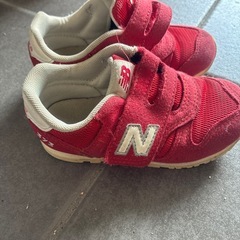 ニューバランス　靴　15.5  ②の画像