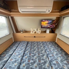 三連休限定価格！即生活も可能♪カスタムキャンピングトレーラー✴︎牽引免許不要の画像