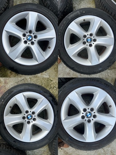 BMW純正ホイール付き 夏タイヤ 255/50R19 107V 2022年製 溝7mm 4本セット