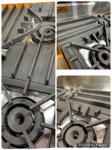 N(7867) 直接お引き取り限定 タニコー ガスレンジ 3口 TSGR-0921 ウルティモシリーズ W900D600H800 BG