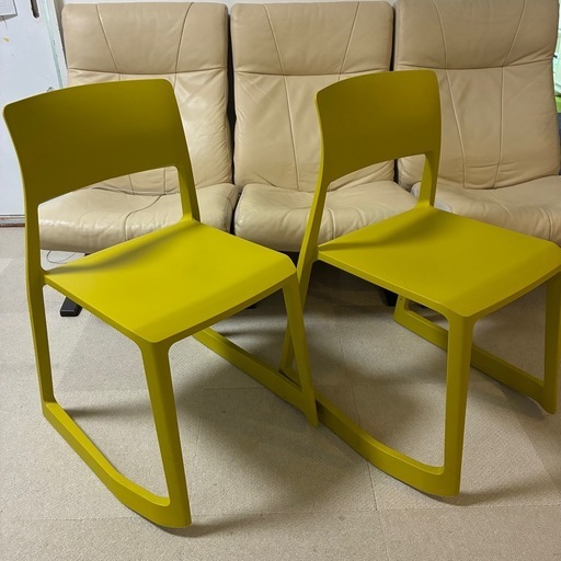 Vitra ヴィトラ　ティップトン　Tipton ピスタチオ　　2脚　デザイナーズチェア