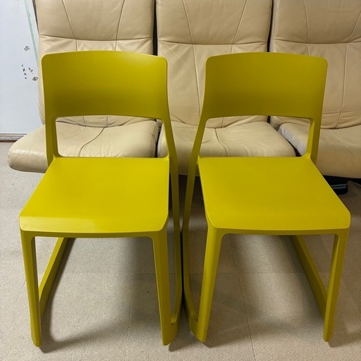 Vitra ヴィトラ　ティップトン　Tipton ピスタチオ　　2脚　デザイナーズチェア