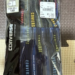 新品未開封✨コンバース✨インナー肌着✨新品タグ付✨ハーフパンツ✨キッズ140㎝✨男児✨小学生✨セットの画像