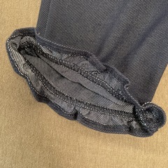 【新品未使用】半ズボン　デニム生地風　女110の画像