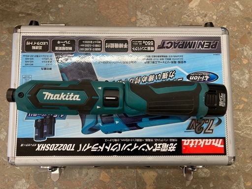 【工具】Makita 充電式ペンインパクトドライバー TD022D　中古　リサイクルショップ宮崎屋住吉店26.3.8