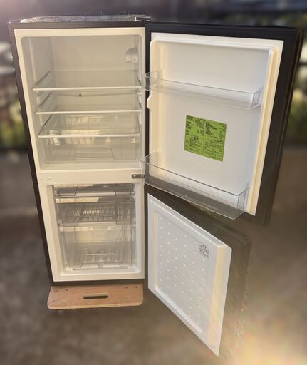 IRIS OHYAMA アイリスオーヤマ ノンフロン冷凍冷蔵庫 IRSD-14A-B 2023年製 取扱説明書あり 2ドア 142L 