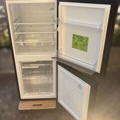 IRIS OHYAMA アイリスオーヤマ ノンフロン冷凍冷蔵庫 IRSD-14A-B 2023年製 取扱説明書あり 2ドア 142L 通電・動作確認済の画像