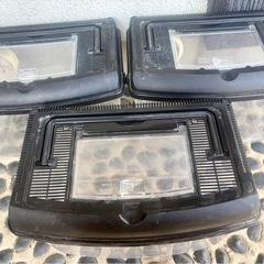 虫かご　爬虫類　昆虫　飼育ケース　3個　シェルターセットの画像