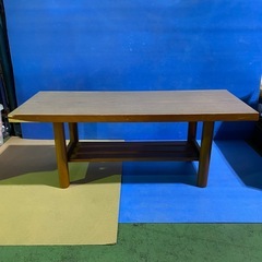 木製　ローテーブル　机の画像