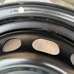 マツダ2 鉄ホイール　新品4本の画像