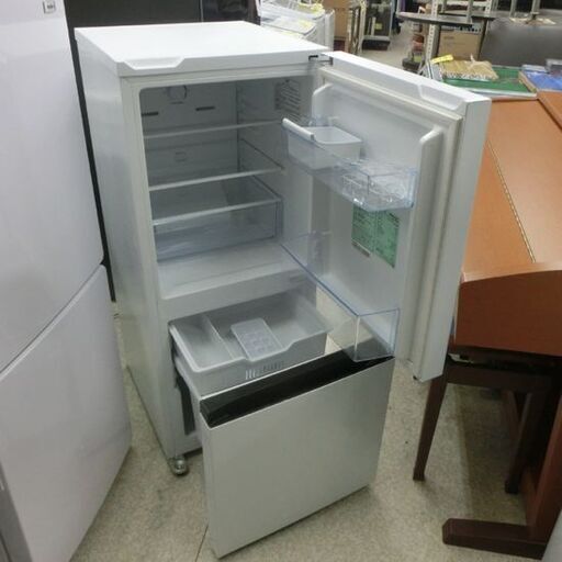 冷蔵庫 135L ハイセンス 2021年製 2ドア ホワイト 白 130Lクラス 百Lクラス 100Lクラス Hisense 札幌市 