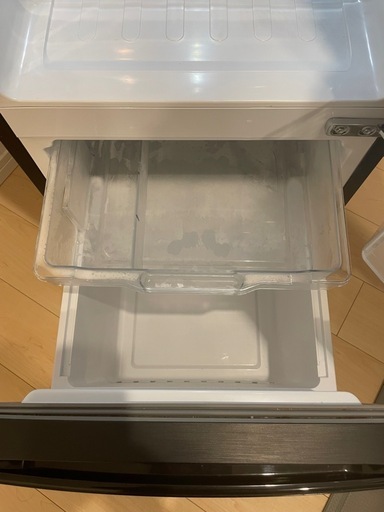 f●t■Hisenseハイセンス・ノンフロン冷凍冷蔵庫154L【HR-D15EB】ブラック 2021年製