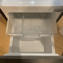 f●■Hisenseハイセンス・ノンフロン冷凍冷蔵庫154L【HR-D15EB】ブラック 2021年製の画像