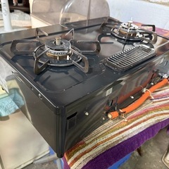 パロマ Paloma ガステーブル LPガス用 右強火タイプ IC-N36B-R LPの画像