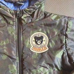 DOUBLE.B ダウン【リバーシブル】110ｻｲｽﾞの画像