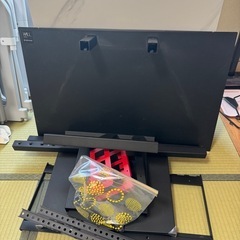 EQUALS イコールズ テレビ台 壁寄せテレビスタンド WALL V4 フロアタイプ 50～100V対応 サテンブラック の画像