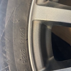 17インチホイール　スタッドレス付き の画像